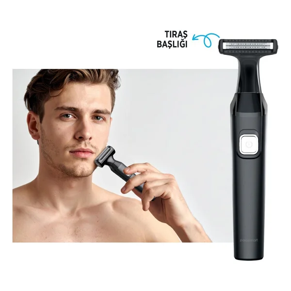 PoloSmart PSC89 Pilli Tıraş Makinesi - Görsel 3