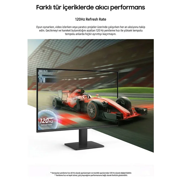 Samsung Essential S3 S32GF LS24F320GAUXUF 24" 5 ms Full HD IPS 120 Hz Monitör - Görsel 6