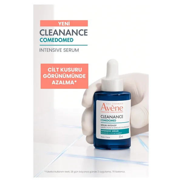 Avene Cleanance Comedomed Intensive Glikolik Asit içeren Cilt Kusuru ve izler için Serum 30 ml - Görsel 4