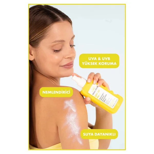 Maru.Derm Nemlendirici ve Koruyucu 200 ml 30 Faktör Sprey Güneş Kremi - Görsel 5