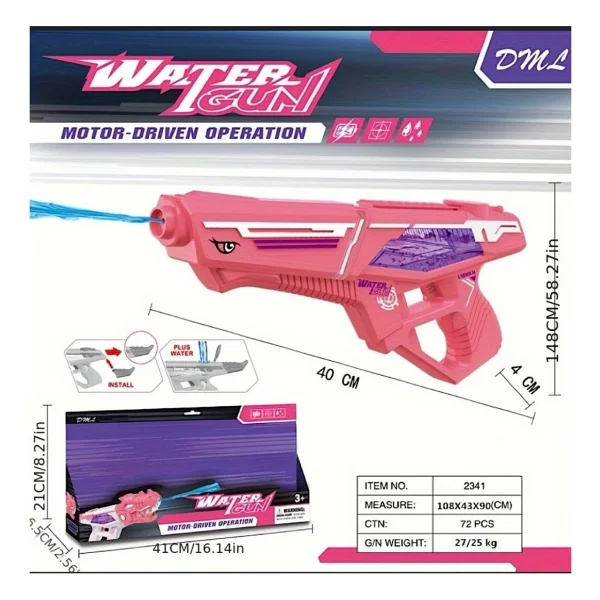 2303 Elektrikli Su Tabancası -Gepettoys - Görsel 2