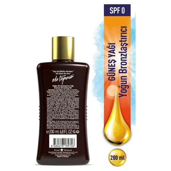 Eda Taşpınar Yoğun 200 ml Bronzlaştırıcı Yağ - Görsel 10