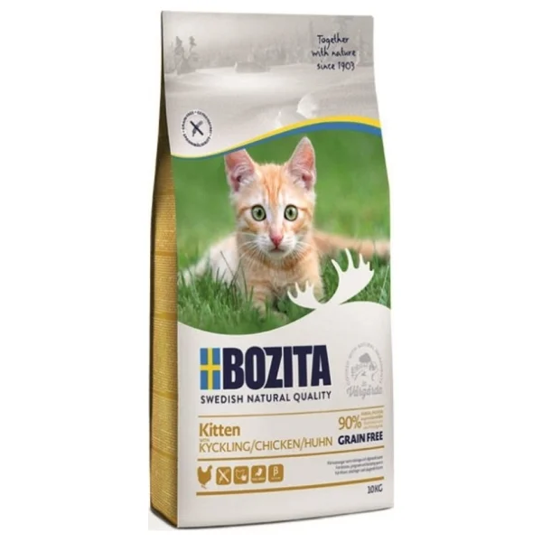 Bozita Feline Kitten Tavuk ve İskandinav Somonlu 10 kg Yavru Kuru Kedi Maması - Görsel 3