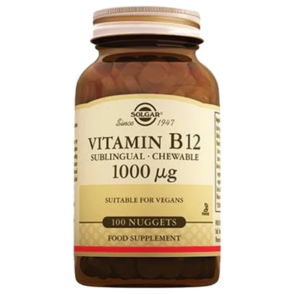 Solgar Vitamin B12 1000 mcg 100 Tablet - Görsel 7