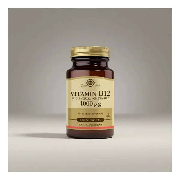 Solgar Vitamin B12 1000 mcg 100 Tablet - Görsel 8
