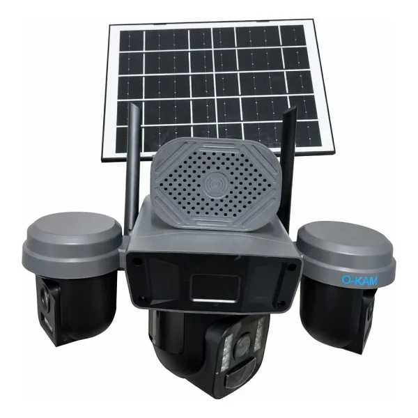 O-Kam 5220 9 MP Solar Gece Görüşlü IP Wi-Fi Güvenlik Kamerası - Görsel 3