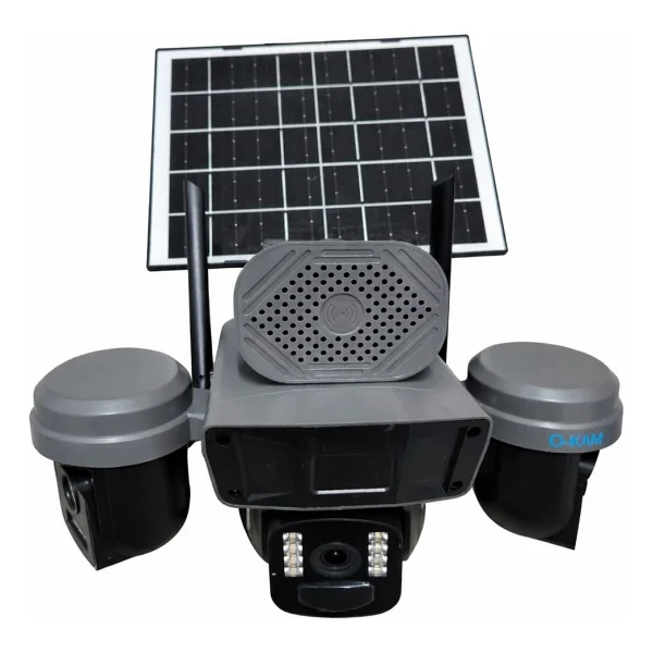 O-Kam 5220 9 MP Solar Gece Görüşlü IP Wi-Fi Güvenlik Kamerası - Görsel 4