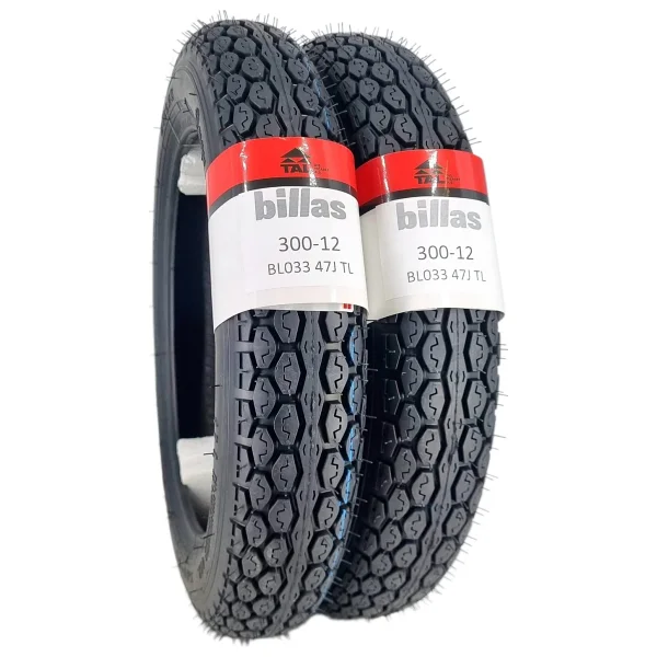 Billas Fayton FX33 Lastik Takımı 2'li 300-12 BL033 Tl(Dubleks) - Görsel 3