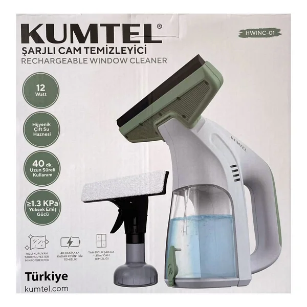 Kumtel HWINC-01 Şarjlı Cam Silme Makinesi - Görsel 2