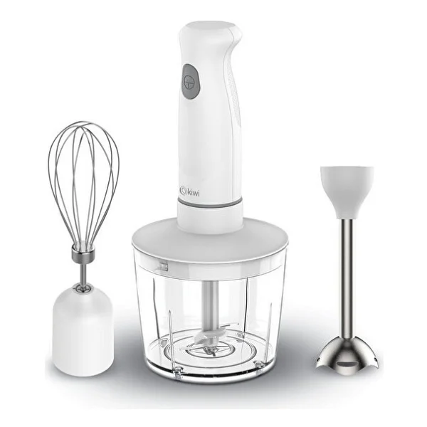 Kiwi KC-8219H 500 W Beyaz El Blender Seti - Görsel 4