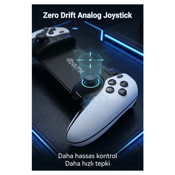 S5 Mobil Oyun Kolu & Gamepad Dönüştürücü - Android, İos, Pc Uyumlu - Type-C Bağlantı & Titreşimli - Görsel 6
