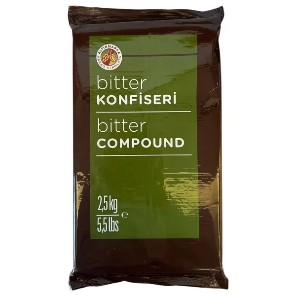 Altınmarka ALT449 Bitter Konfiseri Kuvertür 2.5 kg - Görsel 3
