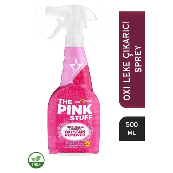 The Pink Stuff Mucizevi Oxi 500 ml Sprey Leke Çıkarıcı - Görsel 5