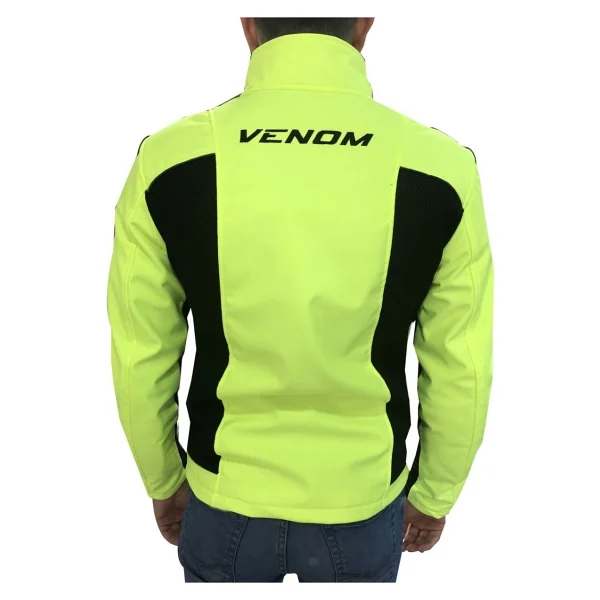 Venom Jaws Air Mesh Yazlık Sarı Motosiklet Montu - Görsel 6
