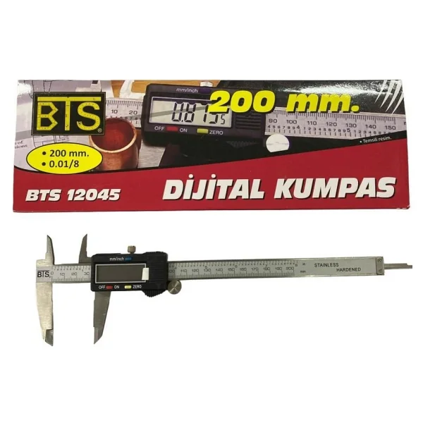 BTS 12045 0-200 mm Dijital Kumpas - Görsel 2