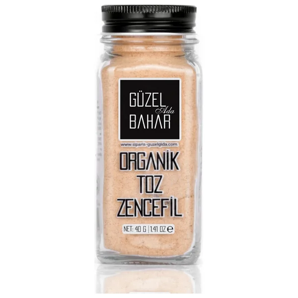 Güzel Ada Organik 40 gr Toz Zencefil - Görsel 2