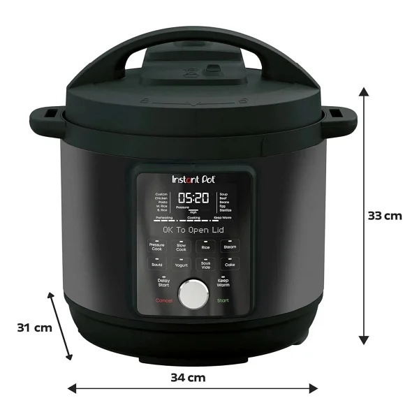 Instant Duo Plus Whisperquiet DPPCC604 5.7 lt Çok Amaçlı Pişirici - Görsel 3