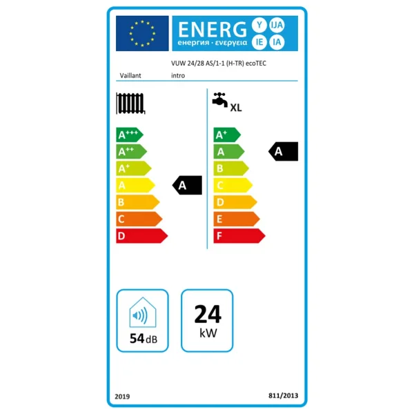 Vaillant Ecotec Intro 24 kW Tam Yoğuşmalı Kombi Hermetik Baca ile Enerji Tasarruflu Isıtma - Görsel 9