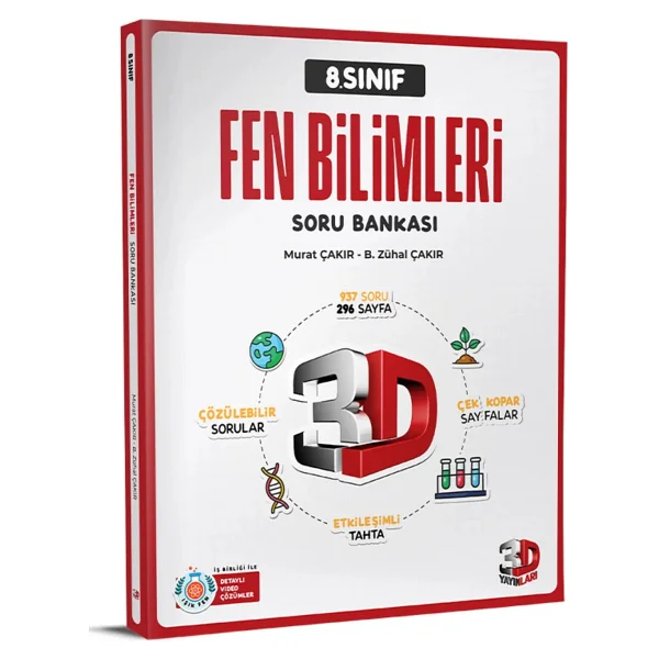 3D Yayınları 8. Sınıf Lgs İnkılap Tarihi ve Atatürkçülük Soru Bankası - Görsel 2