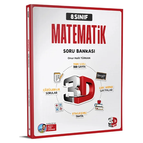 3D Yayınları 8. Sınıf Lgs İnkılap Tarihi ve Atatürkçülük Soru Bankası - Görsel 3