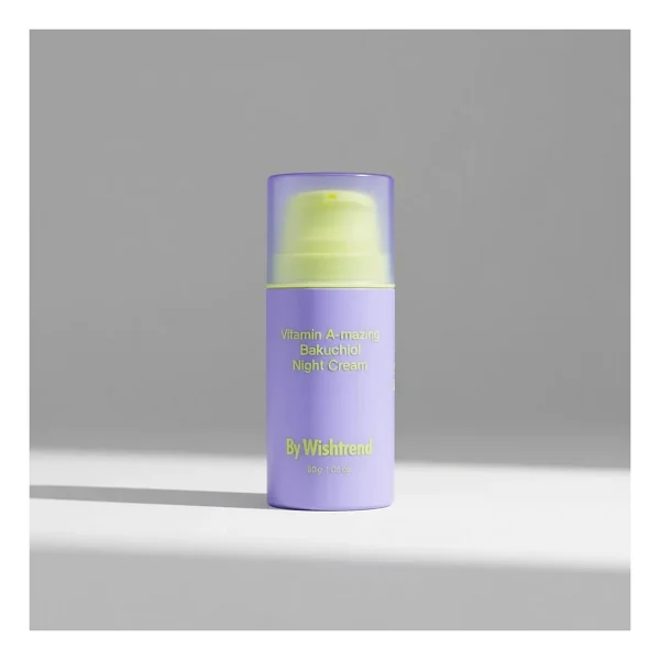 By Wishtrend Vitamin A-mazing Bakuchiol Night Cream %0,03 Retinal Gece Kremi 30 Ml - Şeffaf - Görsel 10