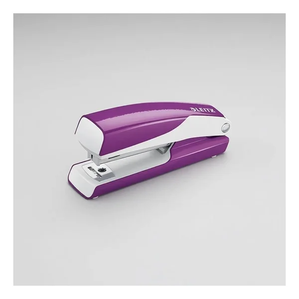 Leitz 5561 Wow Mini Metalik Mor Zımba Delgeç Seti - Görsel 3