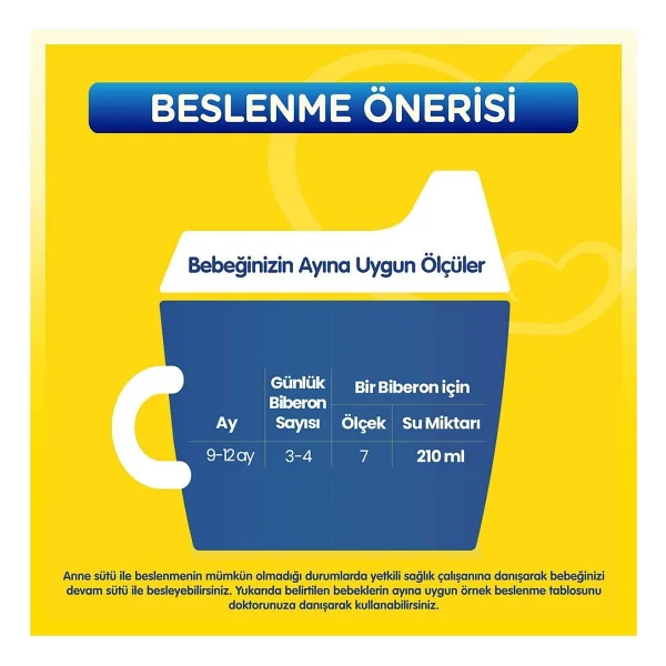 Bebelac 3 Devam Sütü 800 gr 6 Adet - Görsel 4