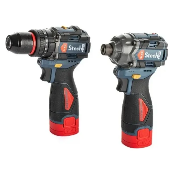 Stechend SXS201 Mini Set Darbeli Vidalama 16 V 2 Akü 2 Yıl Güvence ile Profesyonel Kullanım - Görsel 3