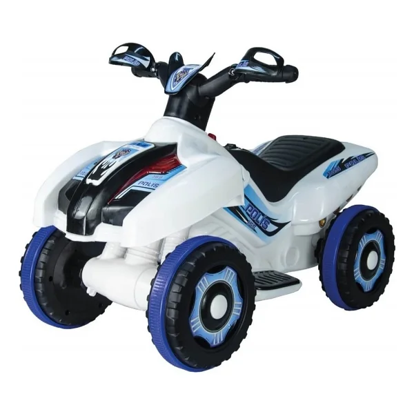 UJ Toys Ranger Beyaz Polis 6 V Akülü ATV - Görsel 3