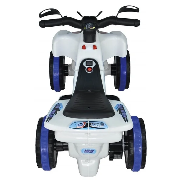 UJ Toys Ranger Beyaz Polis 6 V Akülü ATV - Görsel 4