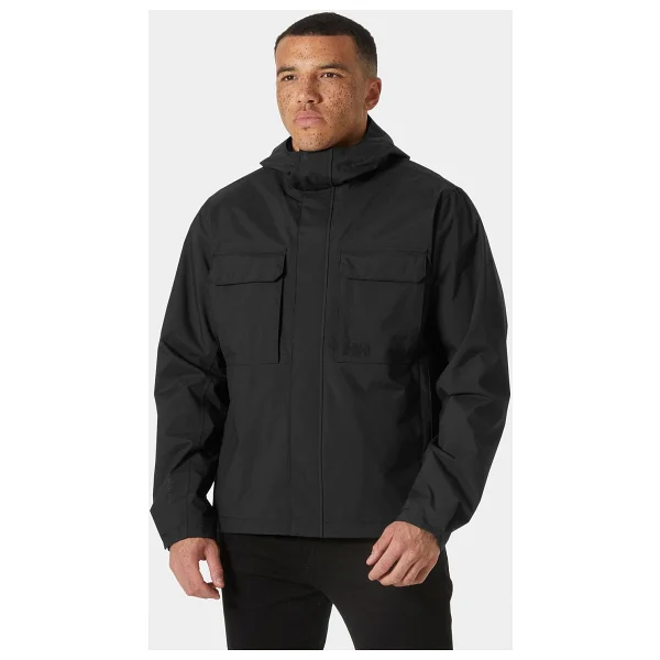 Helly Hansen Escape Yağmurluk Mont HHA.54331_HHA.990 - Black - Görsel 3