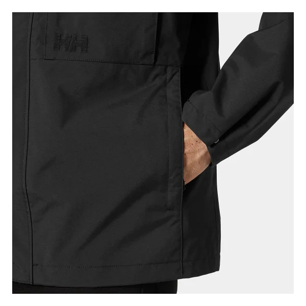 Helly Hansen Escape Yağmurluk Mont HHA.54331_HHA.990 - Black - Görsel 6