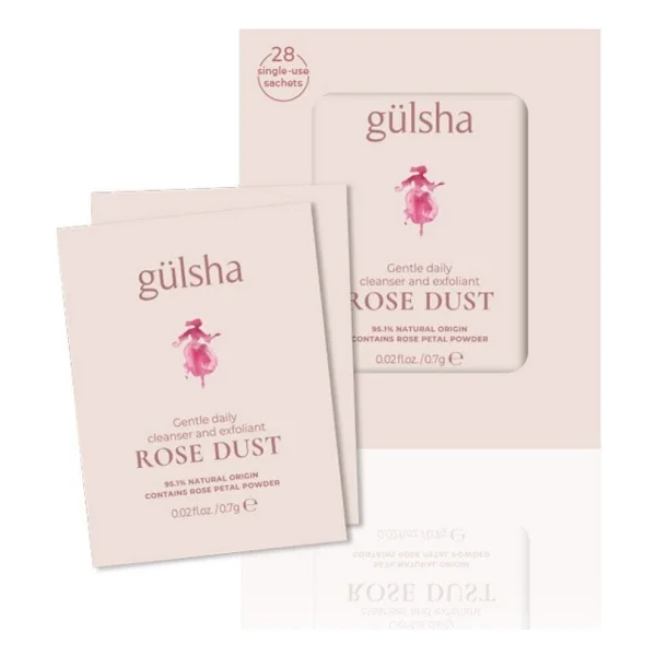 Gülsha Gül Tozu 28 Tekli Sachet Erkekler İçin Nazik Temizleyici ve Peeling Etkisi - Görsel 4