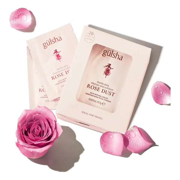 Gülsha Gül Tozu 28 Tekli Sachet Erkekler İçin Nazik Temizleyici ve Peeling Etkisi - Görsel 6