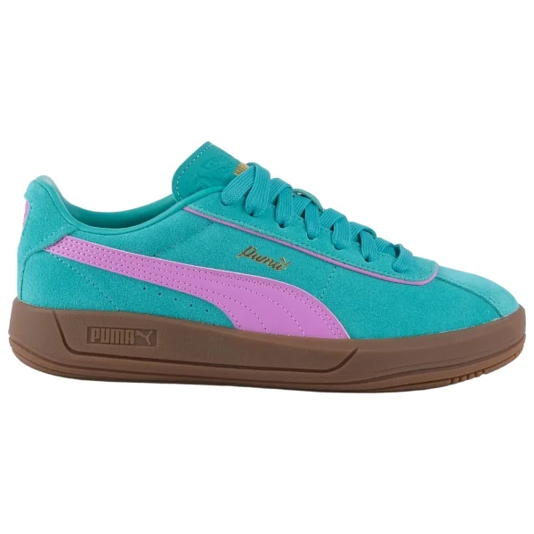 Puma Club Klassika Suede 400718-14 Yeşil-Pembe Kadın Spor Ayakkabı - Görsel 6
