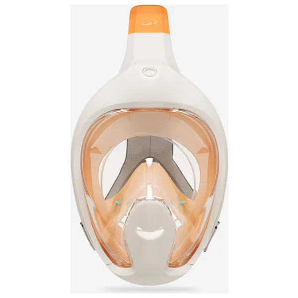 Decathlon Easybreath Xs Çocuk Su Altı Keşif Maskesi - 6/10 Yaş - Bej/turuncu - Görsel 2