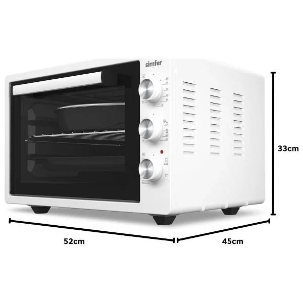 Simfer 4262 42 lt Midi Fırın - Görsel 9
