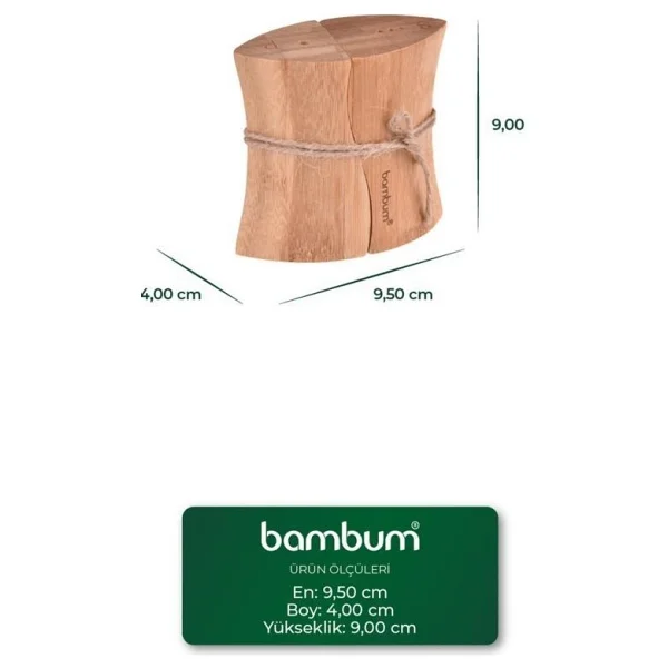 Bambum B0467 Nunna Tuzluk Biberlik - Görsel 4