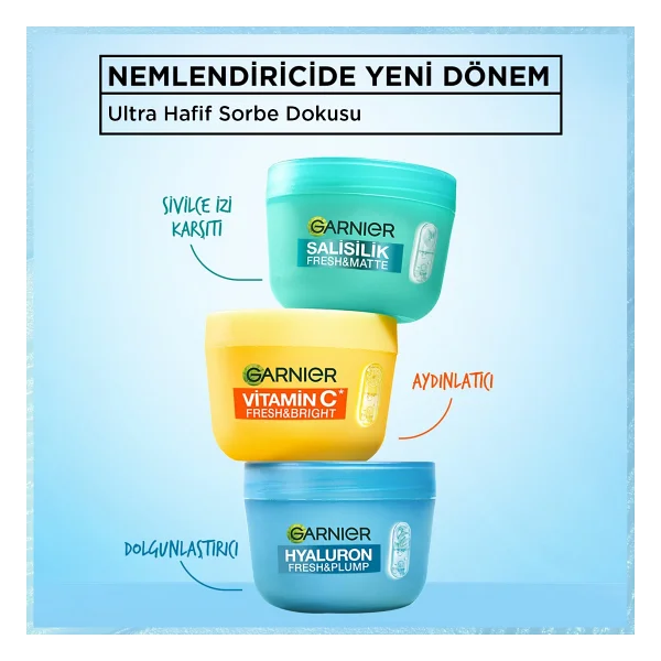 Garnier Hyaluron Fresh & Plump Sorbe 85 ml Nemlendirici Krem - Görsel 8