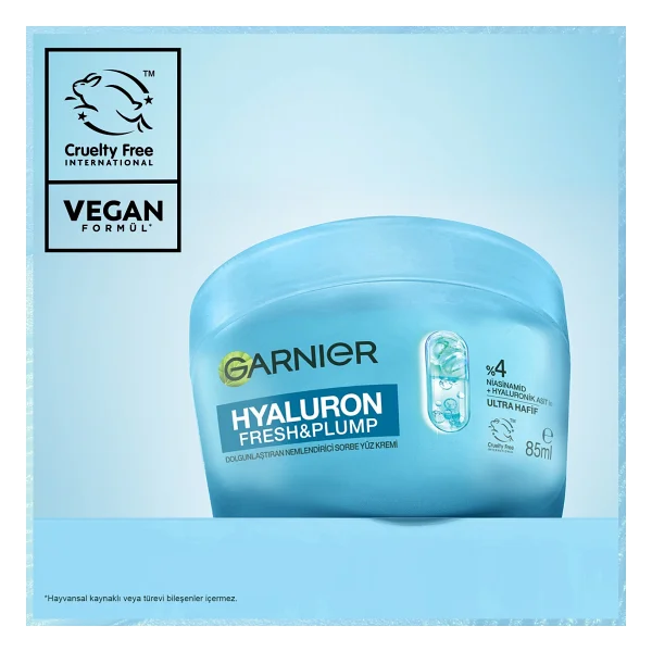 Garnier Hyaluron Fresh & Plump Sorbe 85 ml Nemlendirici Krem - Görsel 9