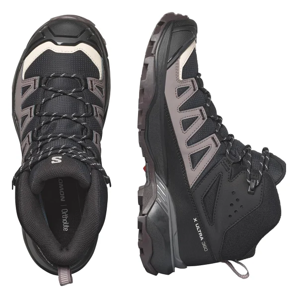 Salomon X Ultra 360 Mid Gore-Tex L47448600 Siyah Kadın Outdoor Bot - Görsel 3