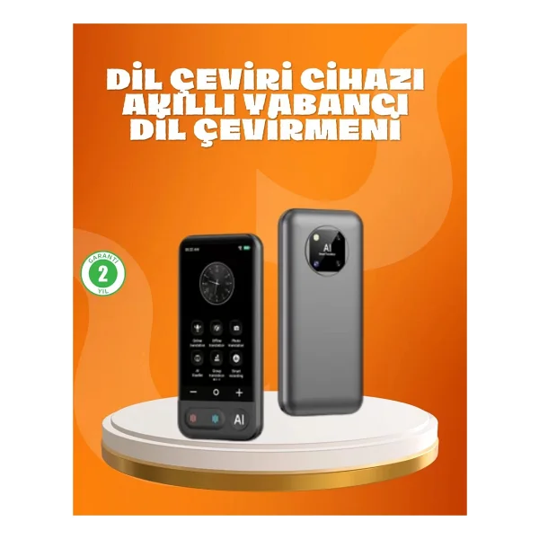 Zenvia Seyahat ve Iş Için Çok Dilli Taşınabilir Çeviri Makinesi - Görsel 6