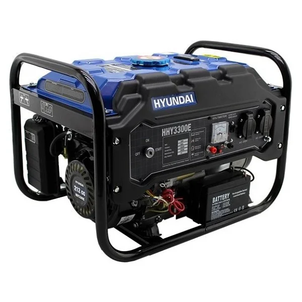 Hyundai HHY3300E 3.5 kVA İpli/Marşlı Benzinli Jeneratör - Görsel 9