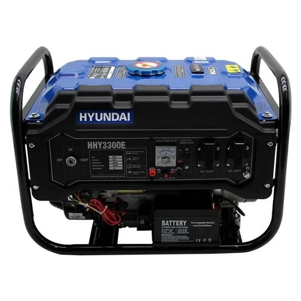 Hyundai HHY3300E 3.5 kVA İpli/Marşlı Benzinli Jeneratör - Görsel 2