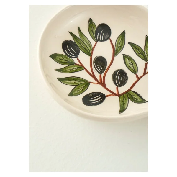 Olive Kirli Kaşıklık Beyaz (11,5X24 Cm) - Görsel 3