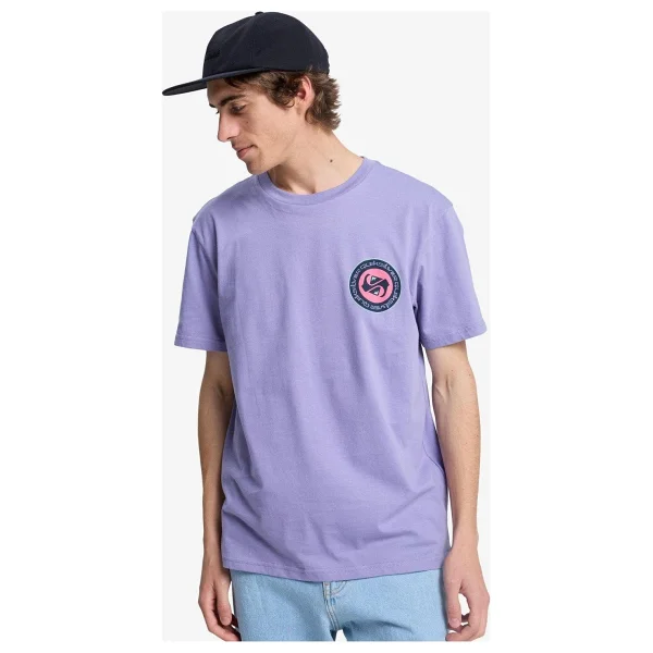 Quiksilver EV Duality EQYZT08290-PKS0 Mor Kısa Kollu Bisiklet Yaka Erkek Tişört - Görsel 7