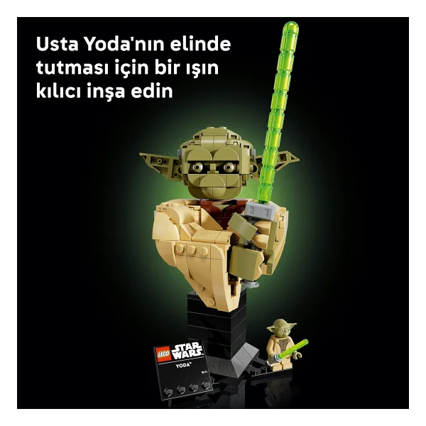 Lego 75438 Star Wars Klonların Saldırısı Yoda Büstü - Görsel 7