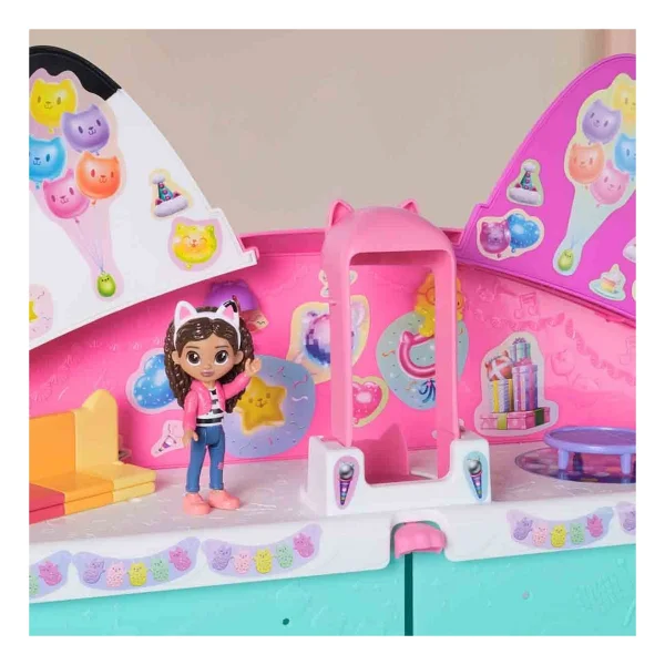 Gabby's Dollhouse: Film - Sinema için oyuncak bebek evi, 60 cm büyüklüğünde, Gabby figürü ve oyuncak bebek evi aksesuarı, 3 yaşından büyük çocuklar için, 1:12 - Görsel 8