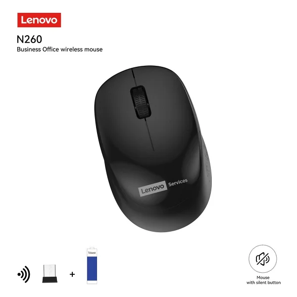 Lenovo N260 Optik Kablosuz Mouse - Görsel 10