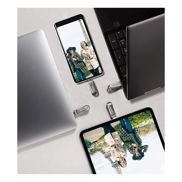 SanDisk Dual Drive Luxe Type-C SDDDC4-128G-G46 128 GB Flash Bellek - Görsel 4